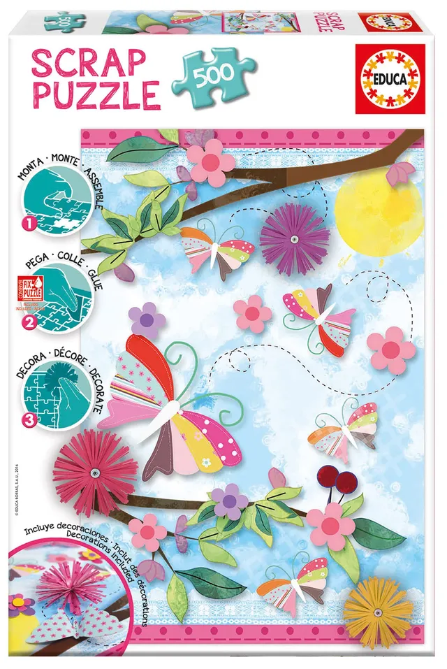 educa-16738-scrap-garden-art-500-teile-puzzle-bastel image 1