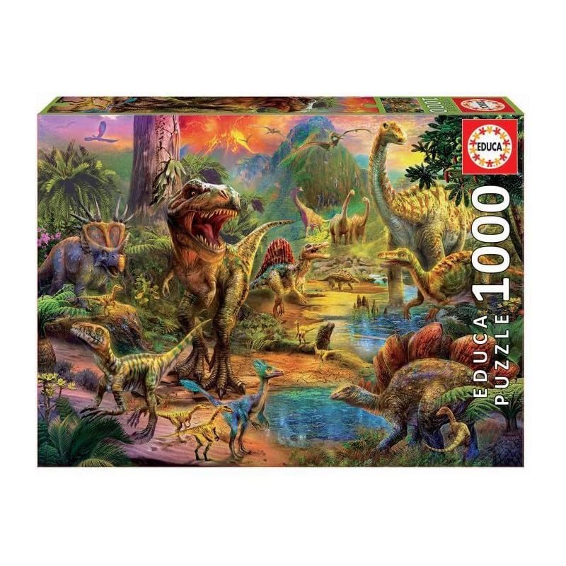 educa-land-der-dinosaurier-17655-puzzle-1000-teile image 8