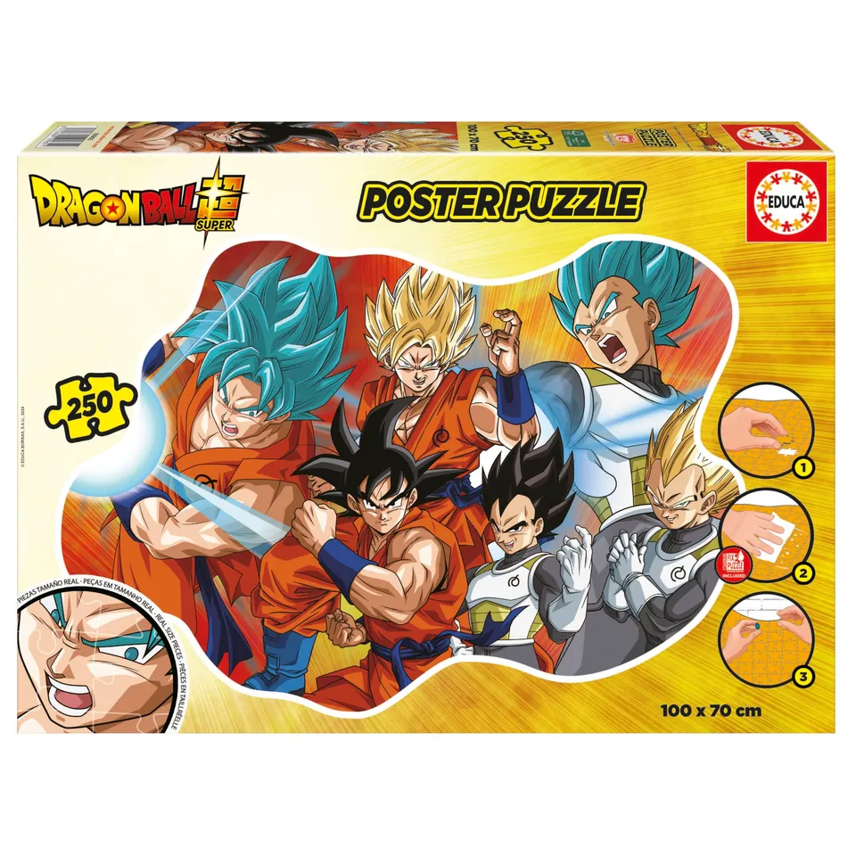 educa-dragon-ball-19965-poster-puzzle-250-teile-xxl-ab-8 image 1