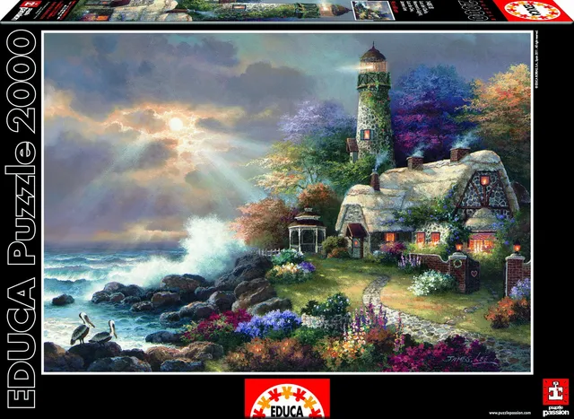 educa-14818-licht-des-himmels-puzzle-2000-teile-landschaft image 1