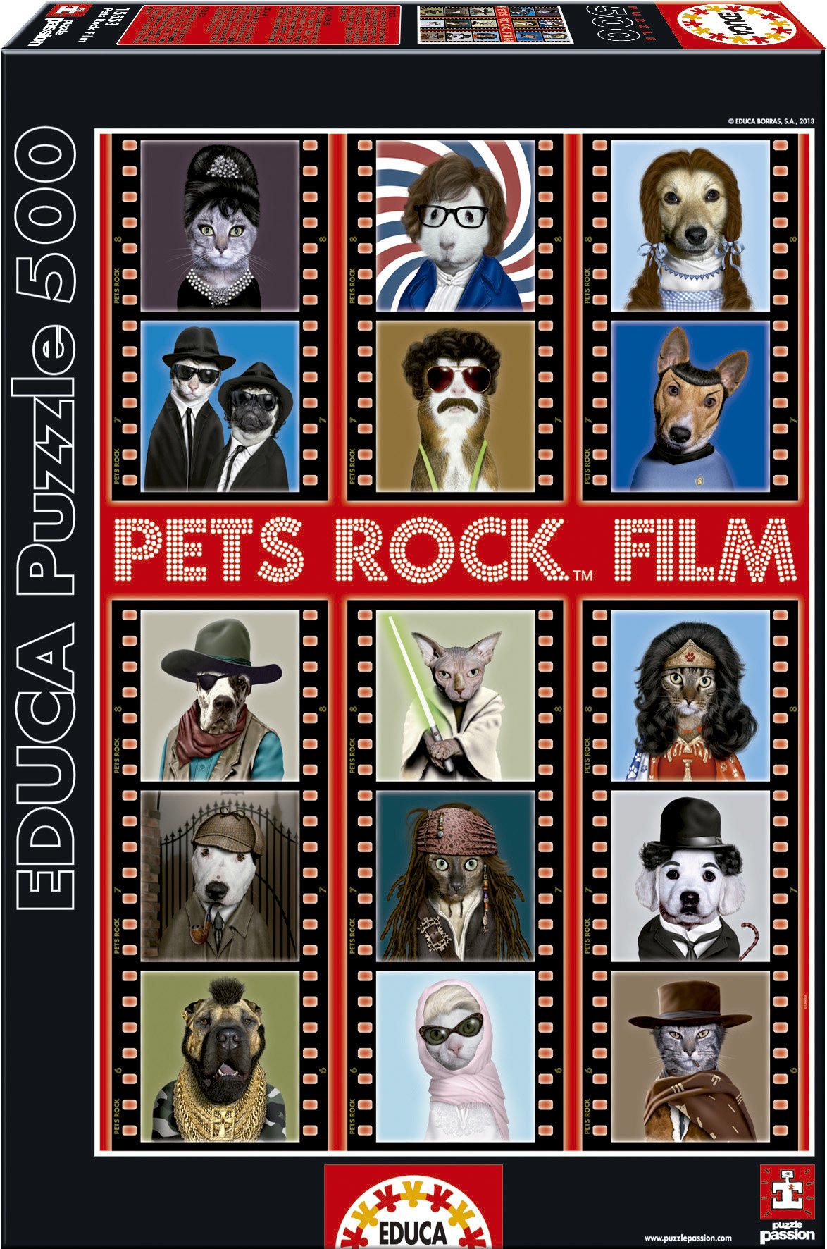 educa-15553-pets-rock-puzzle-500-teile-48x34-cm image 1