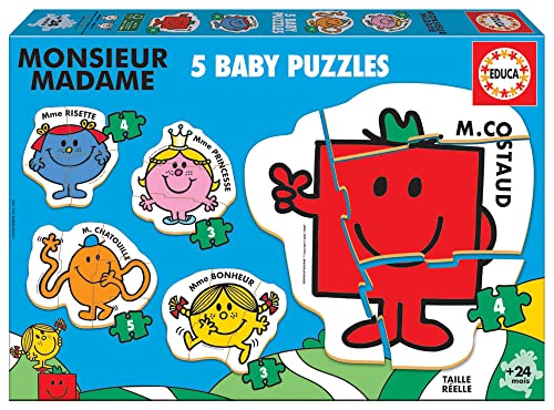 educa-monsieur-madame-19400-baby-puzzle-5in1-ab-2-jahren image 6