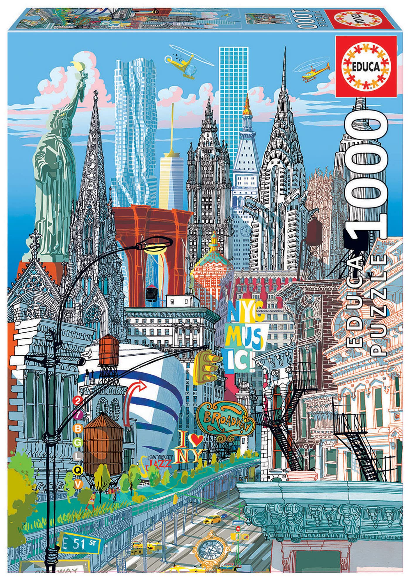 educa-19265-new-york-puzzle-1000-teile-city-68x48 image 1