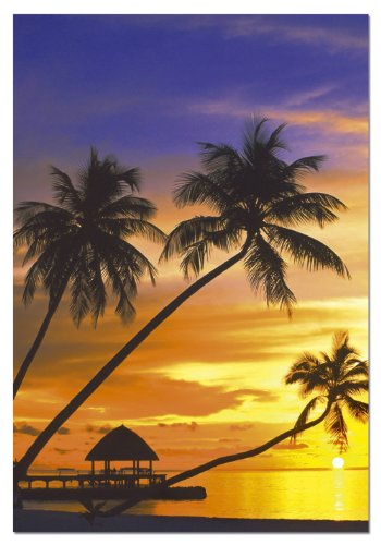 educa-sonnenuntergang-malediven-puzzle-1000-teile-strand image 2