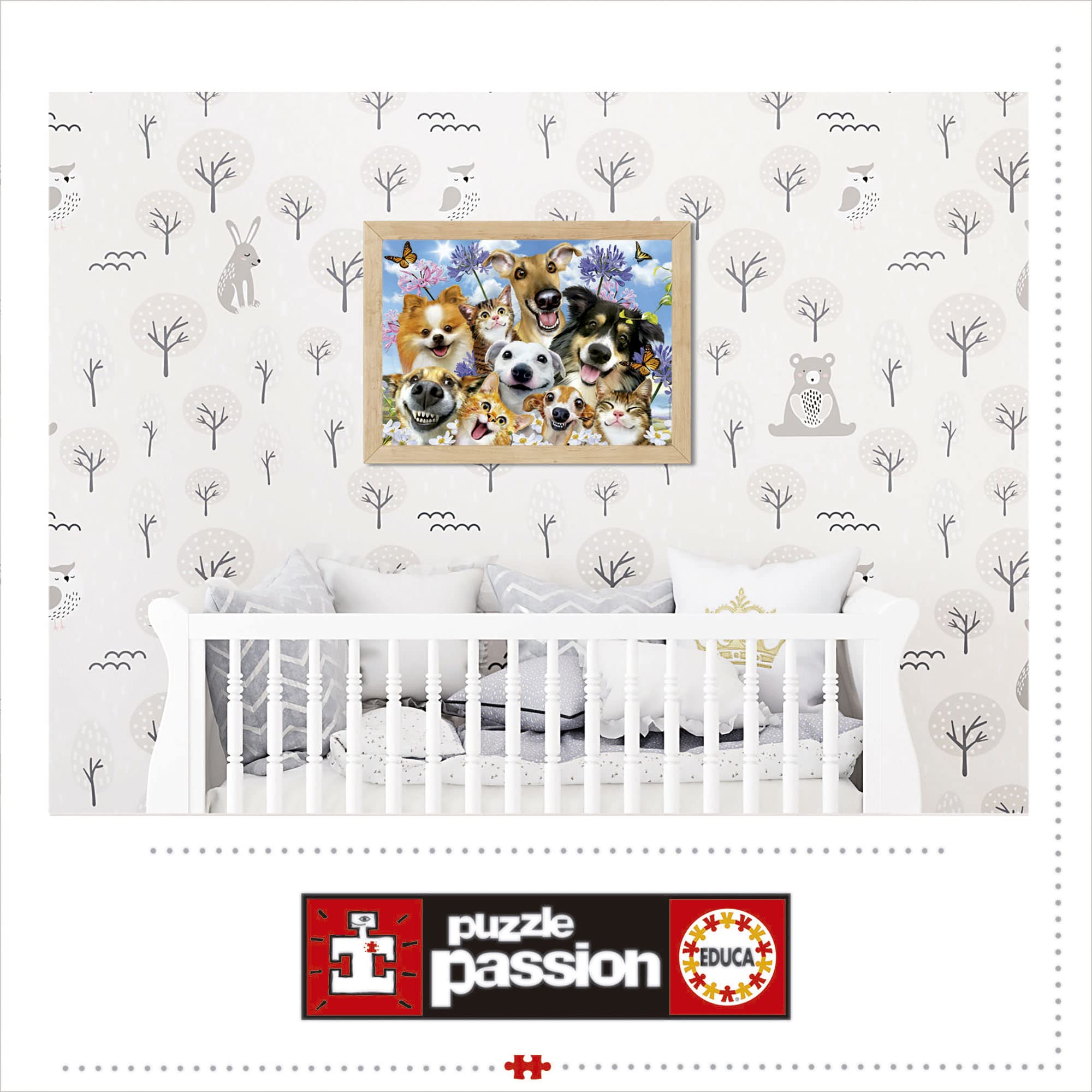 educa-17983-hunde-und-katzen-selfie-puzzle-500-teile image 5