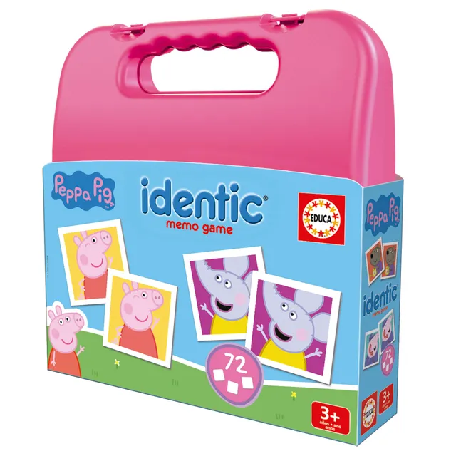 educa-identic-peppa-pig-memory-spiel-72-karten-ab-3-jahren image 1
