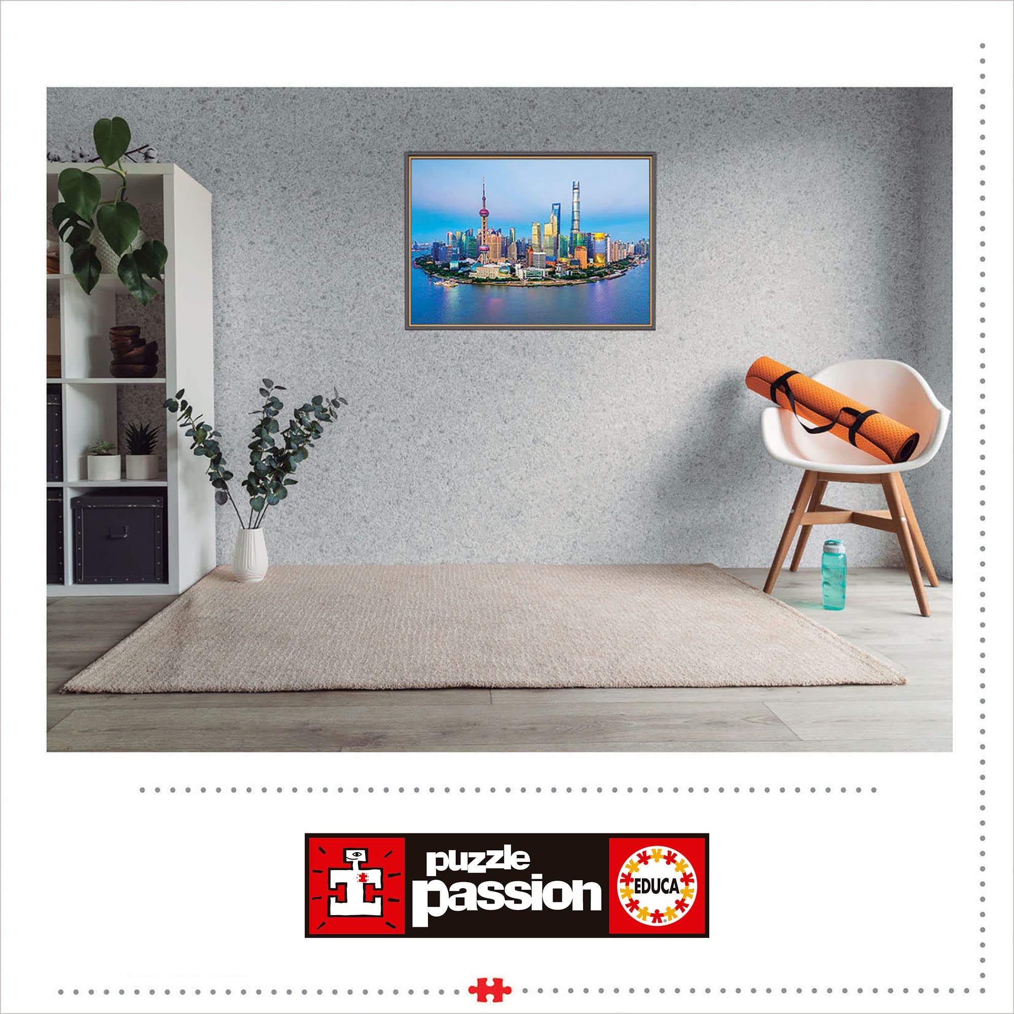 educa-shanghai-19254-puzzle-1000-teile-skyline-st-dtepuzzle image 4