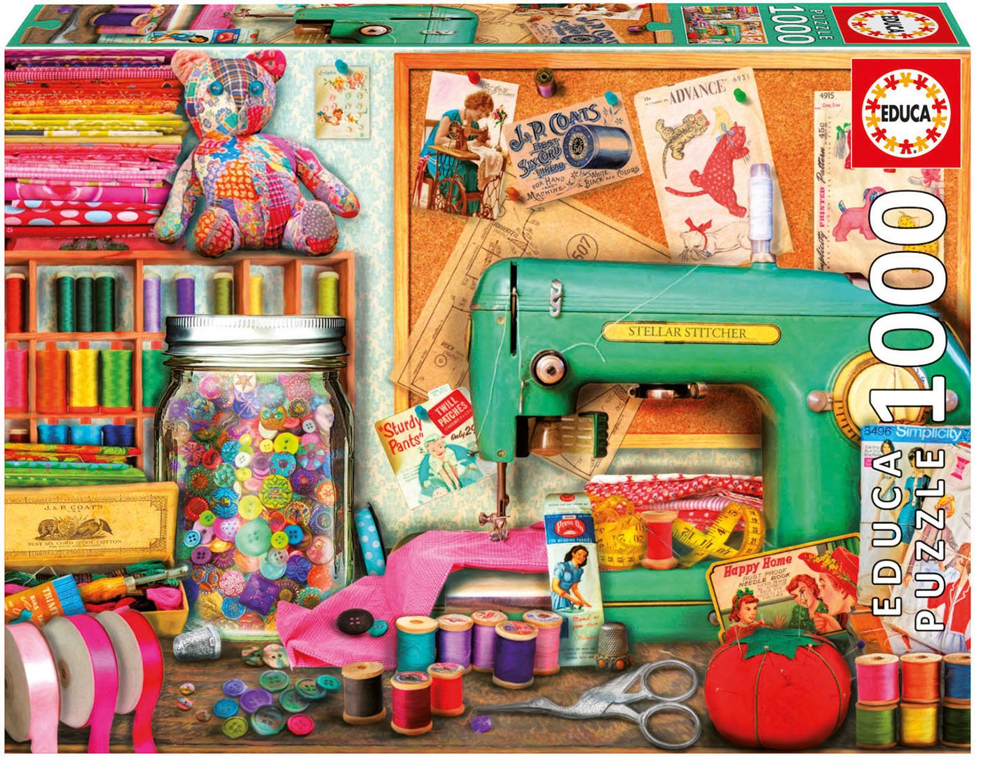 educa-17660-n-hk-stchen-puzzle-1000-teile-mit-kleber image 1