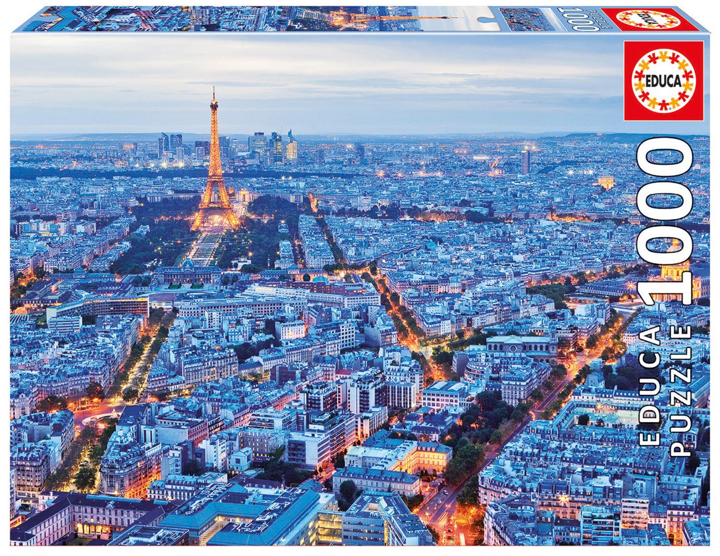 educa-16286-lichter-von-paris-puzzle-1000-teile-nacht image 1