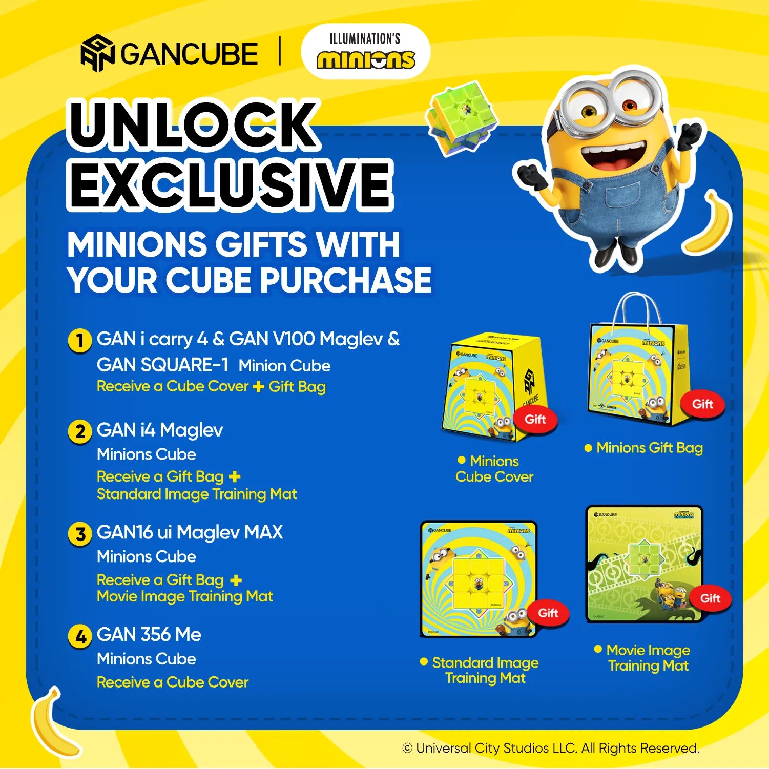 gan-356-m-e-minions-zauberw-rfel-3x3-magnetisch-matt image 7