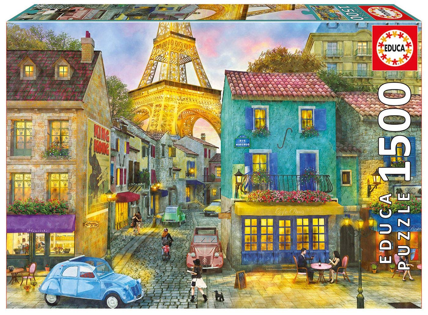 educa-17122-paris-streets-puzzle-1500-teile-85x60 image 1