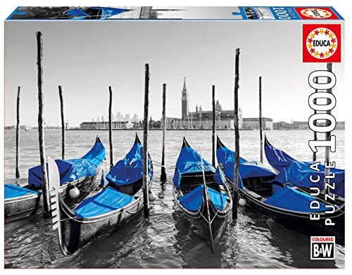 educa-17112-gondeln-venedig-puzzle-1000-teile-schwarz-wei image 7