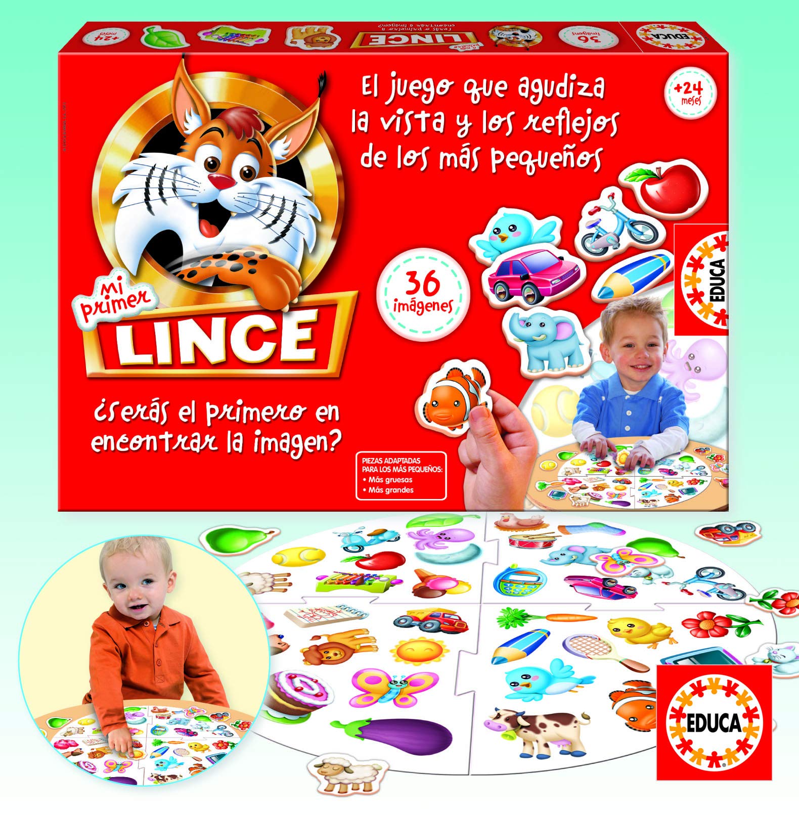 educa-lince-15676-brettspiel-36-bilder-suchspiel image 5