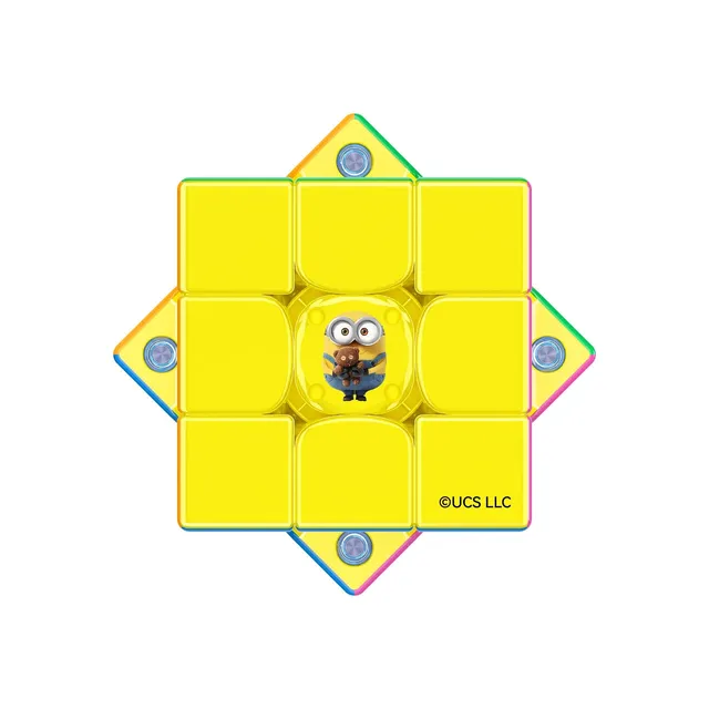 gan-i4-maglev-minions-smart-cube-3x3-uv-coated image 1