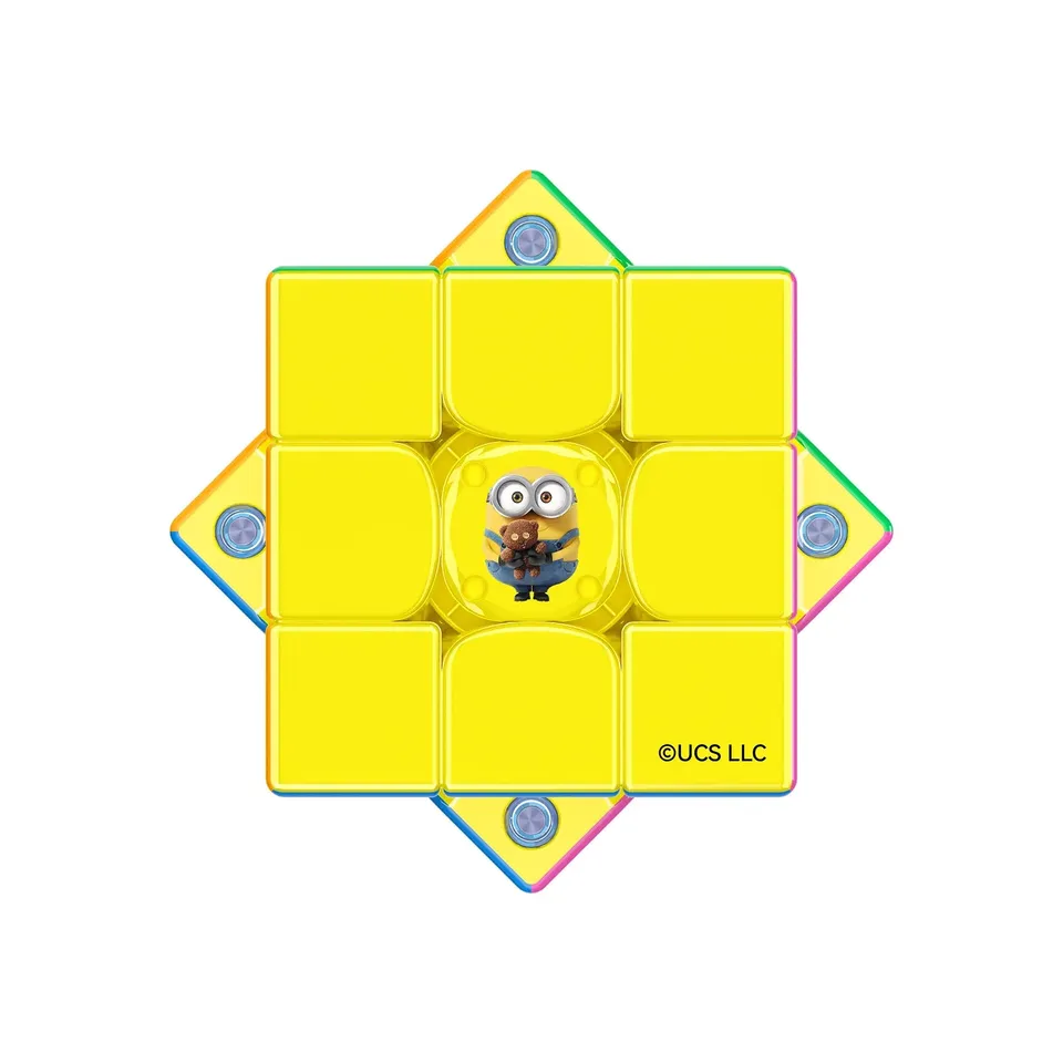 gan-i4-maglev-minions-smart-cube-3x3-uv-coated image 1