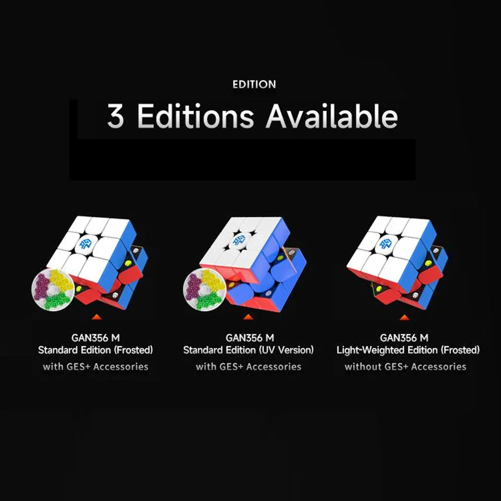 gan-356-m-speed-cube-3x3-magnetisch-frosted-standard image 7