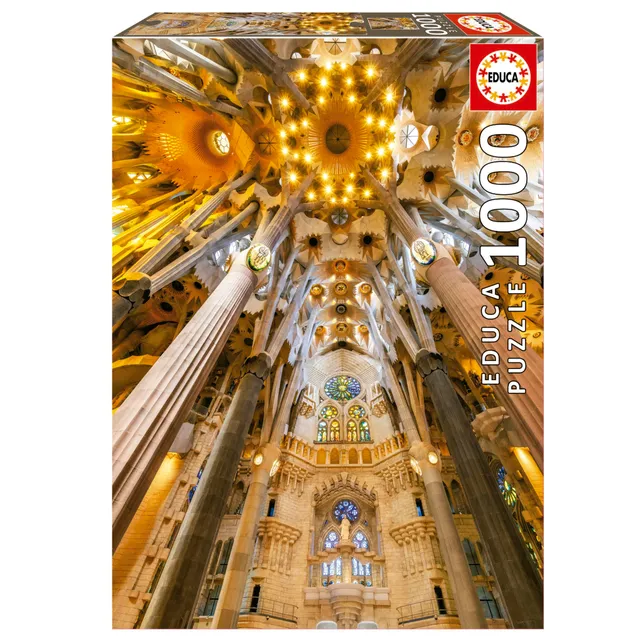educa-19614-sagrada-familia-puzzle-1000-teile-architektur image 1