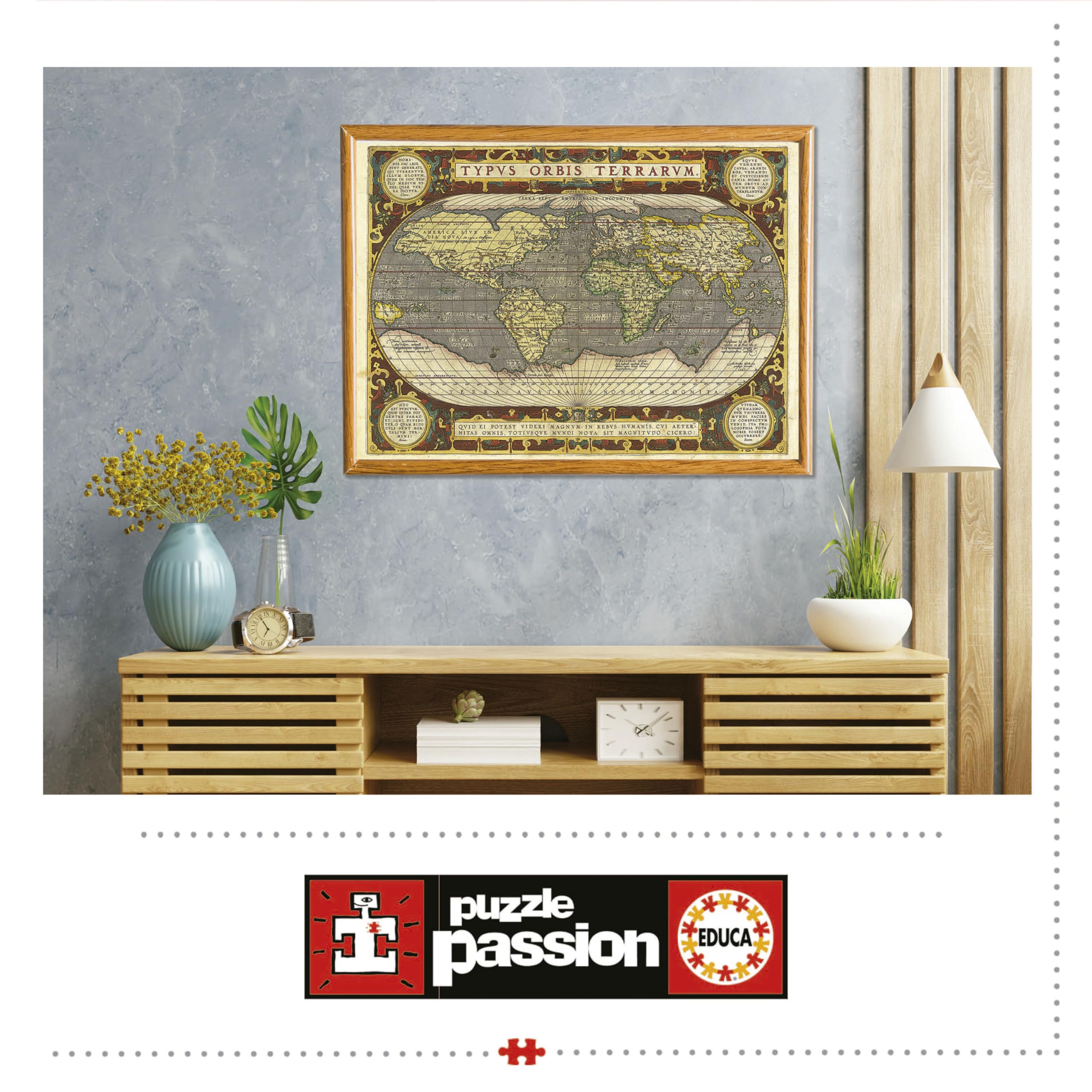 educa-antike-weltkarte-puzzle-2000-teile-96x68-cm image 6