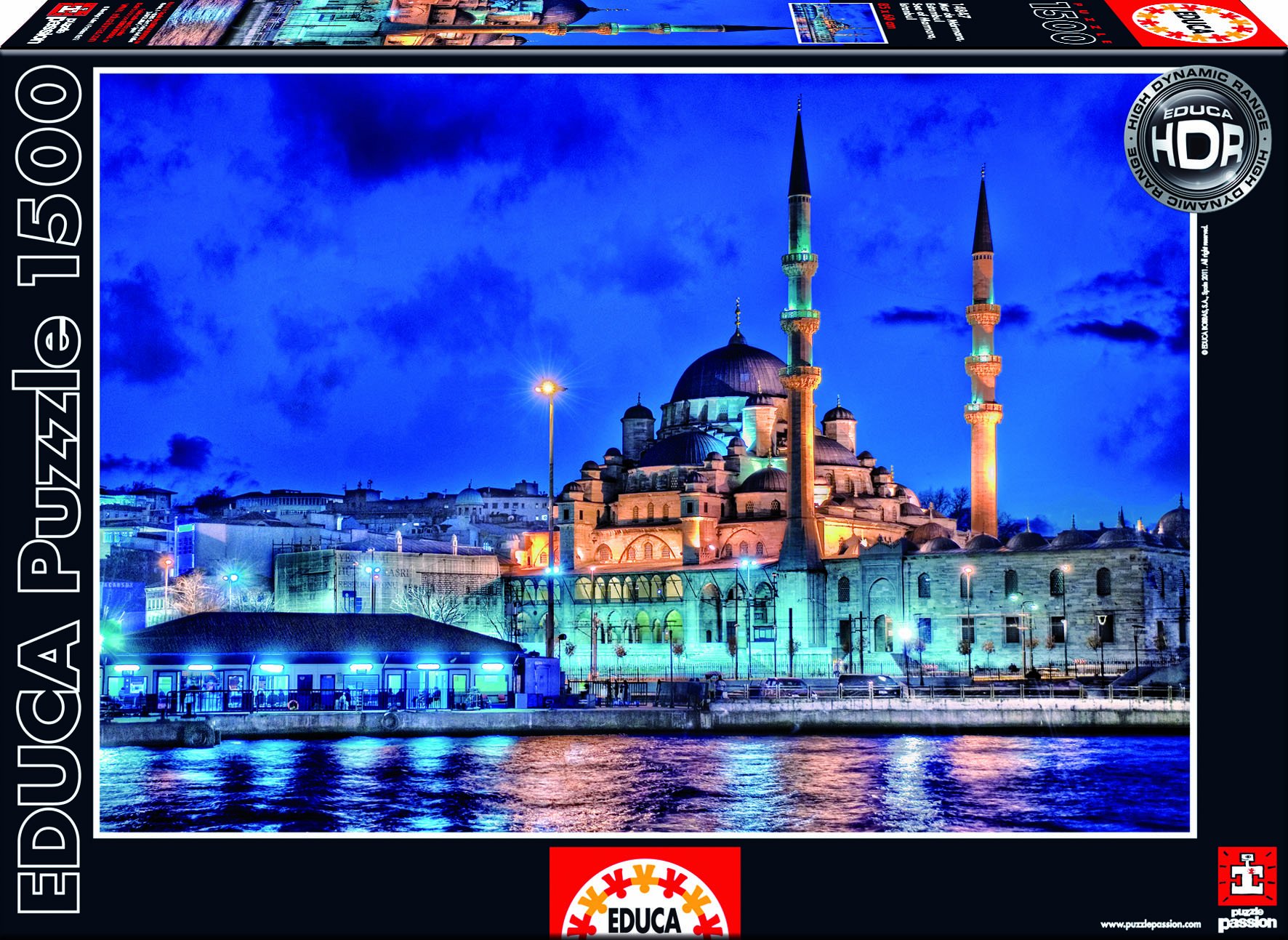 educa-14847-marmarameer-istanbul-puzzle-1500-teile-hdr image 1
