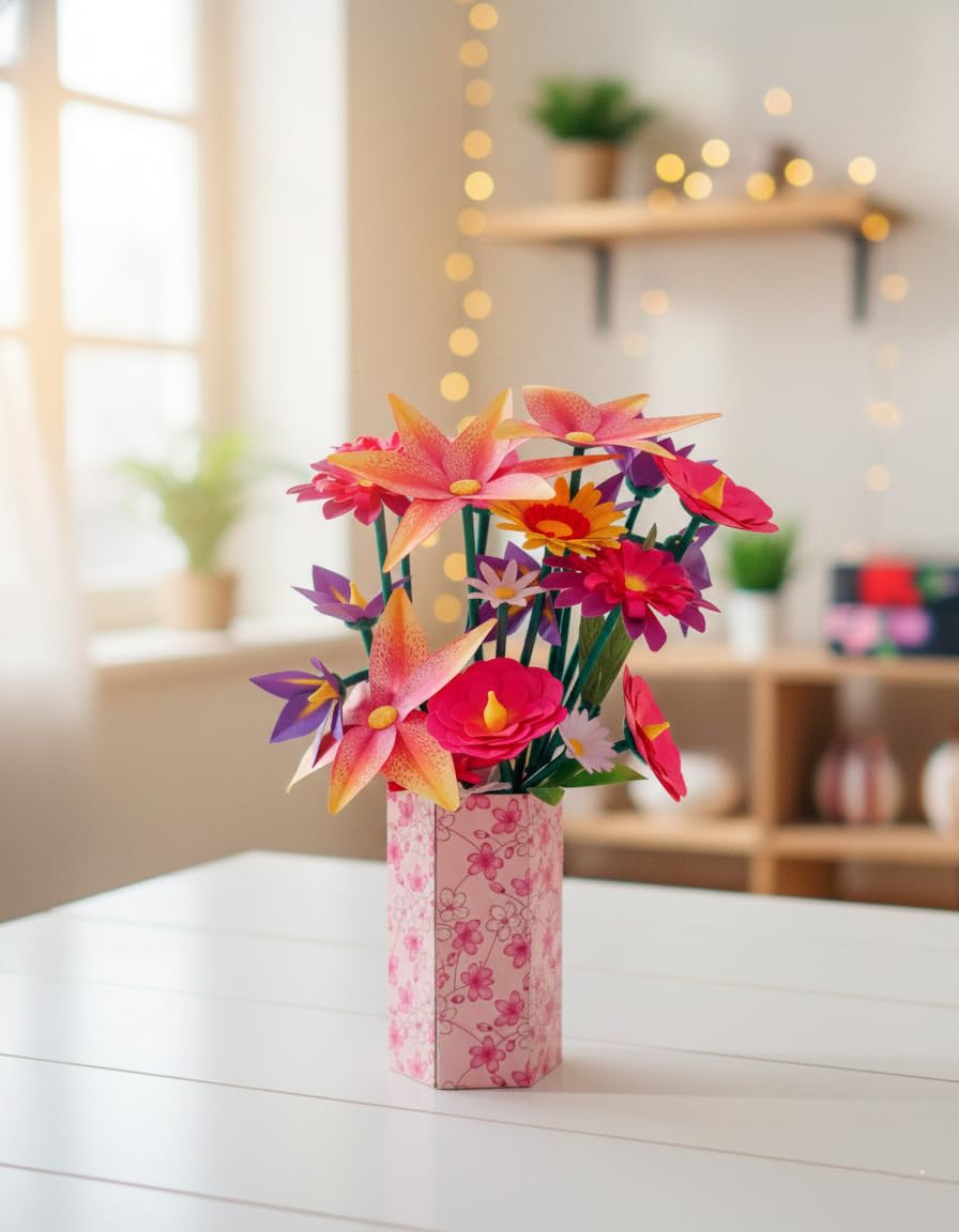 educa-floral-art-strau-wilder-blumen-bastelset-19-blumen-ab-14j image 7