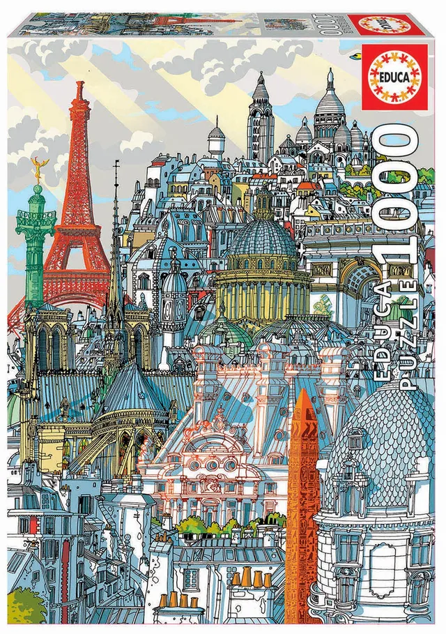 educa-19264-paris-1000-teile-puzzle-st-dtepuzzle-68x48-cm image 1