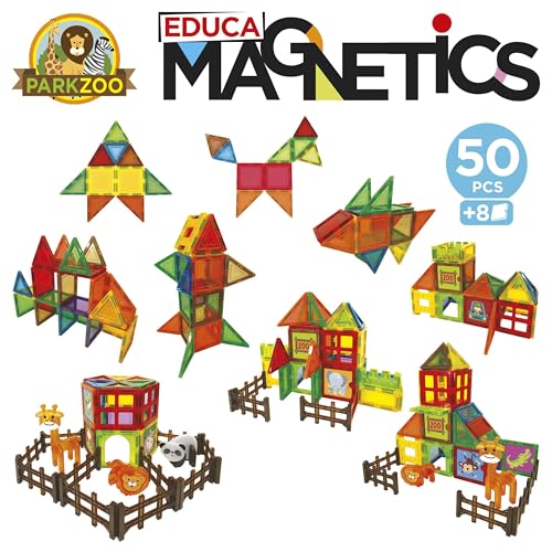 educa-magnetics-park-zoo-magnetbausteine-50-teile-ab-3-jahren image 8