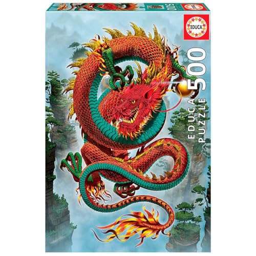 educa-dragon-19003-puzzle-500-teile-chinesischer-drache image 3