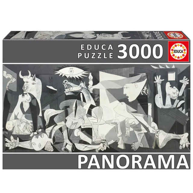 educa-guernica-11502-3000-teile-puzzle-panorama-kubistisch image 1