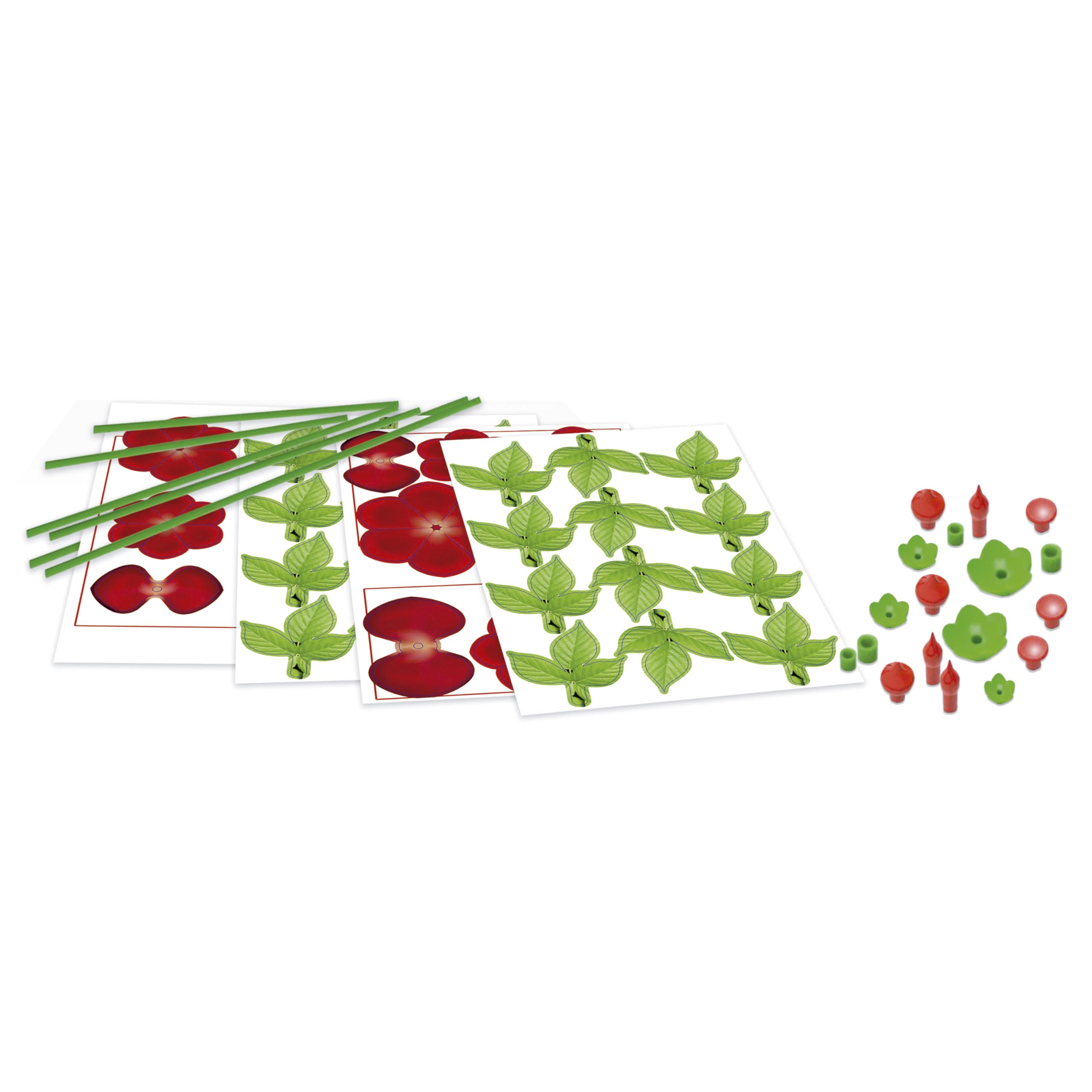 educa-floral-art-rosenstrau-bastelset-12-papierrosen-ab-14 image 3
