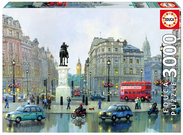 educa-london-charing-cross-16779-puzzle-3000-teile-xxl image 1
