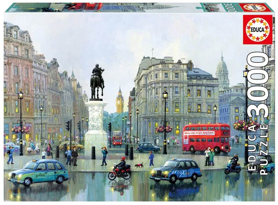 educa-london-charing-cross-16779-puzzle-3000-teile-xxl image 1