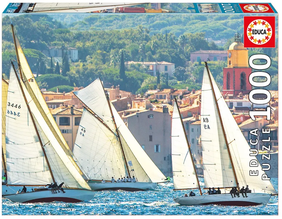educa-16755-sailing-saint-tropez-puzzle-1000-teile image 1