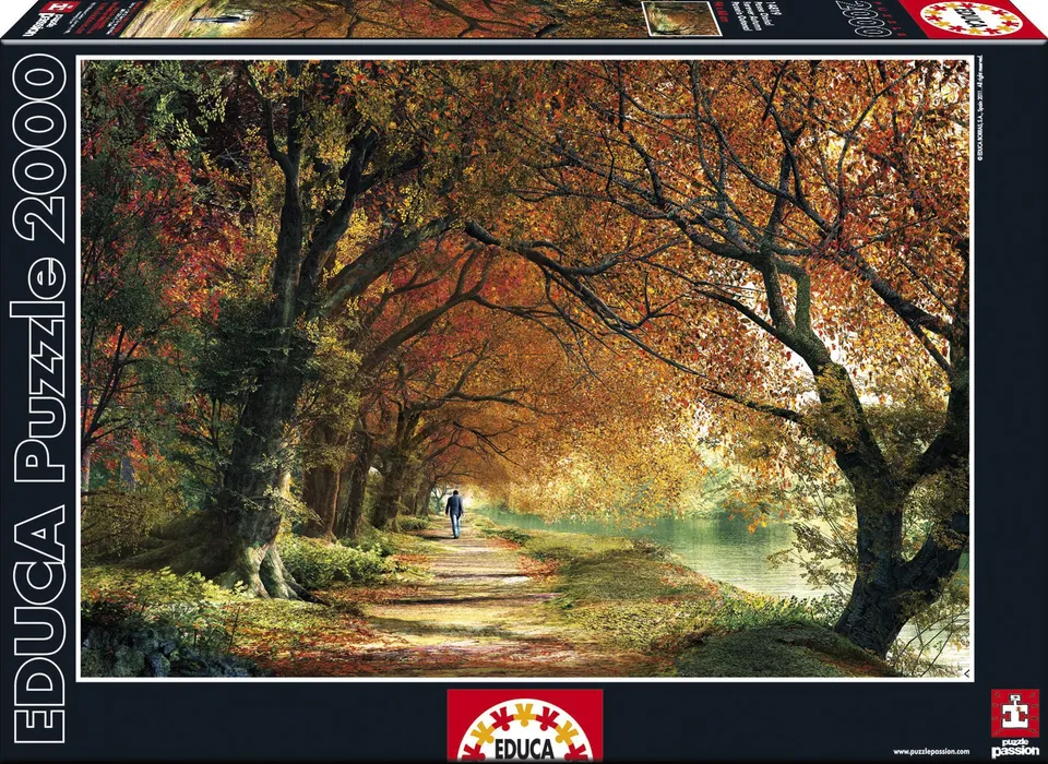 educa-14819-puzzle-ewiger-herbst-2000-teile-96x68-cm image 1