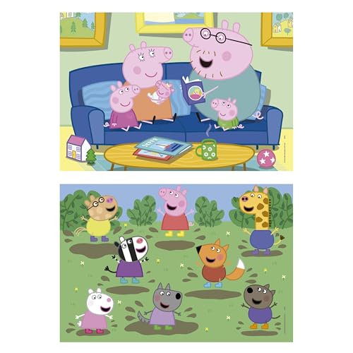 educa-peppa-pig-20324-holzpuzzle-2x25-teile-ab-4-jahre image 8