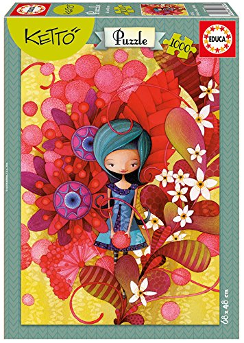 educa-16762-kett-blue-lady-puzzle-1000-teile-68x48 image 5