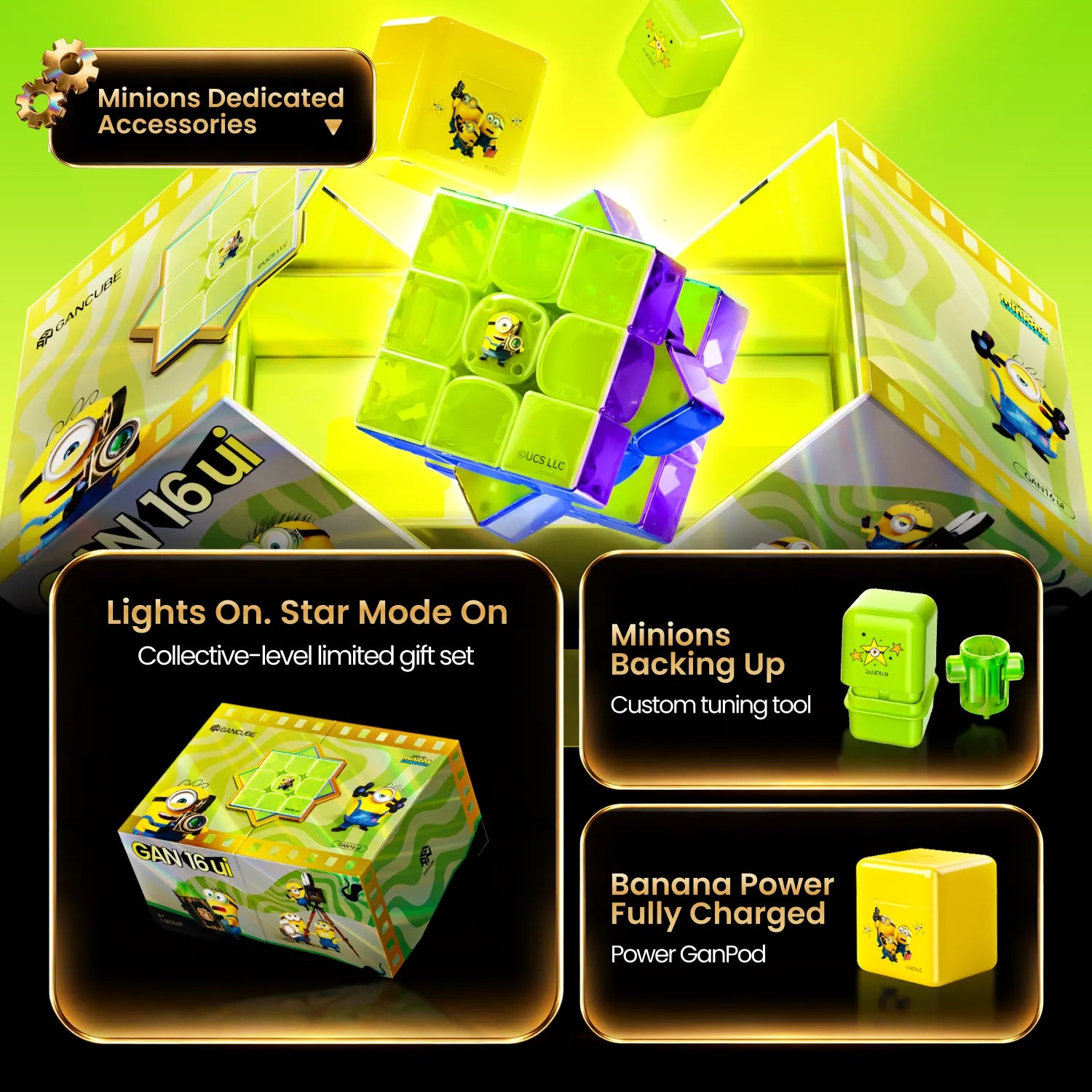 gan16-ui-maglev-max-minions-smart-cube-3x3-uv-coated image 7