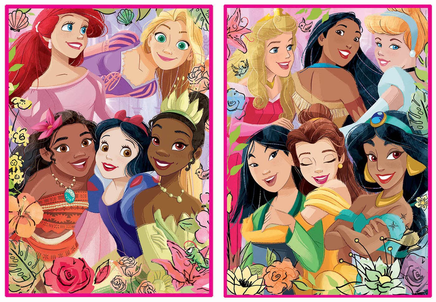 educa-disney-prinzessinnen-puzzle-2x500-teile-ab-11-jahren image 2