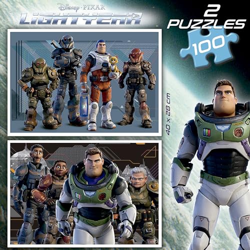 educa-lightyear-19316-puzzle-set-2x100-teile-ab-5-jahren image 8