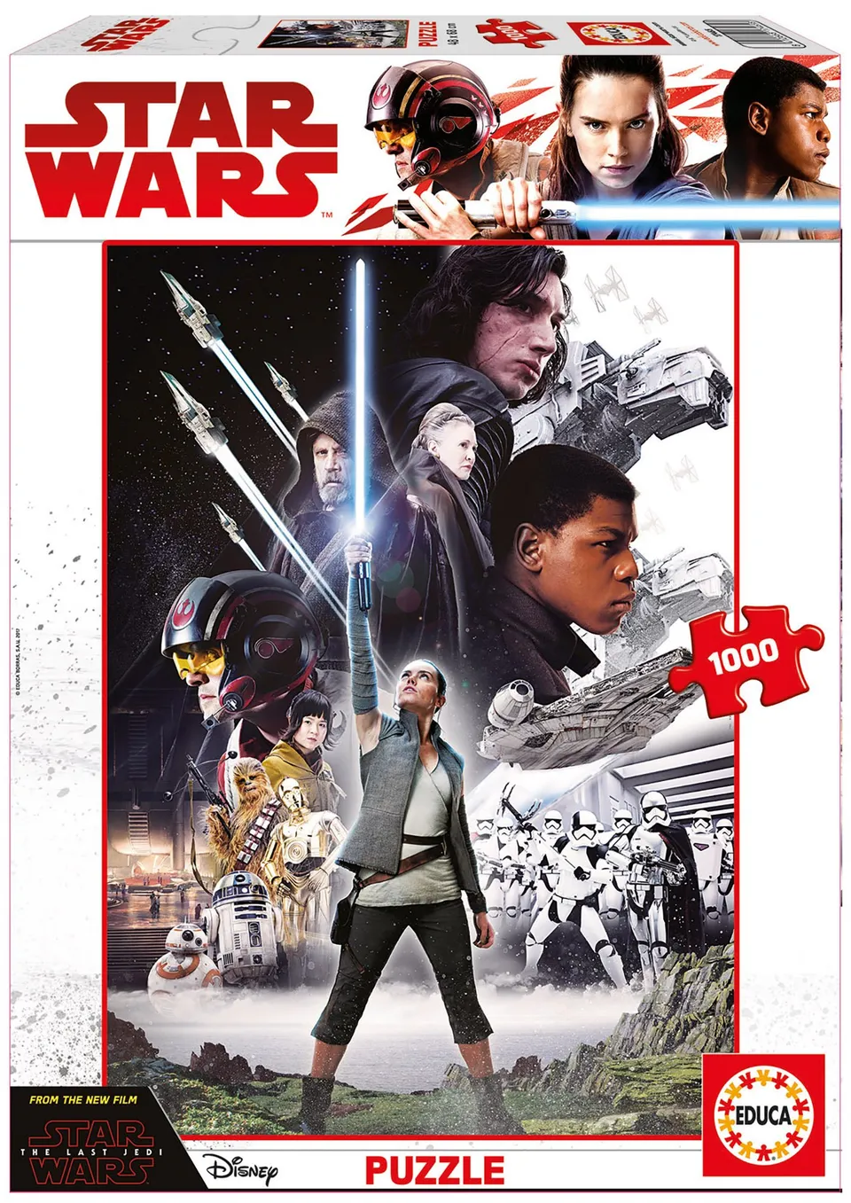 educa-17465-star-wars-episode-viii-puzzle-1000-teile image 1