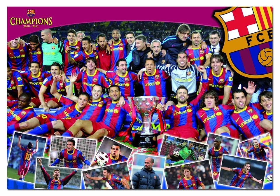 educa-fc-barcelona-champions-puzzle-1000-teile-68x48 image 1