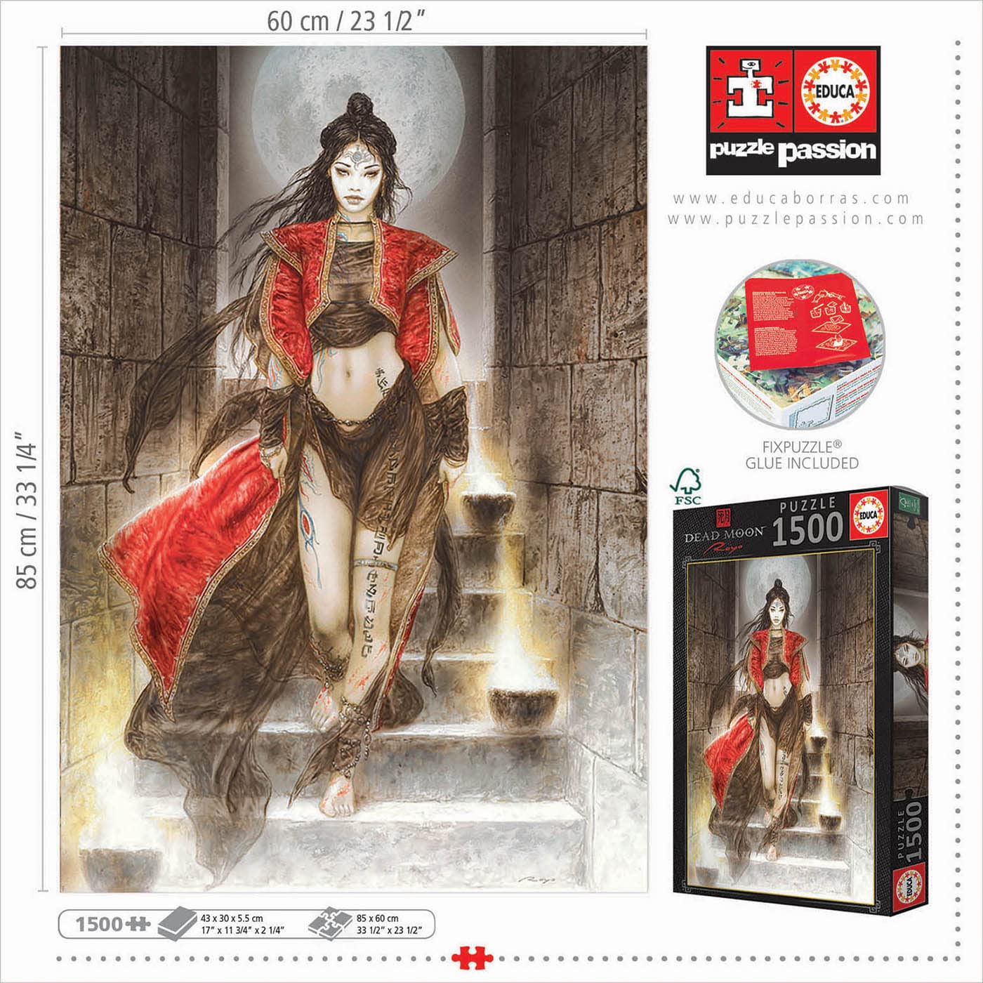 educa-dead-moon-luis-royo-puzzle-1500-teile-85x60-cm image 3