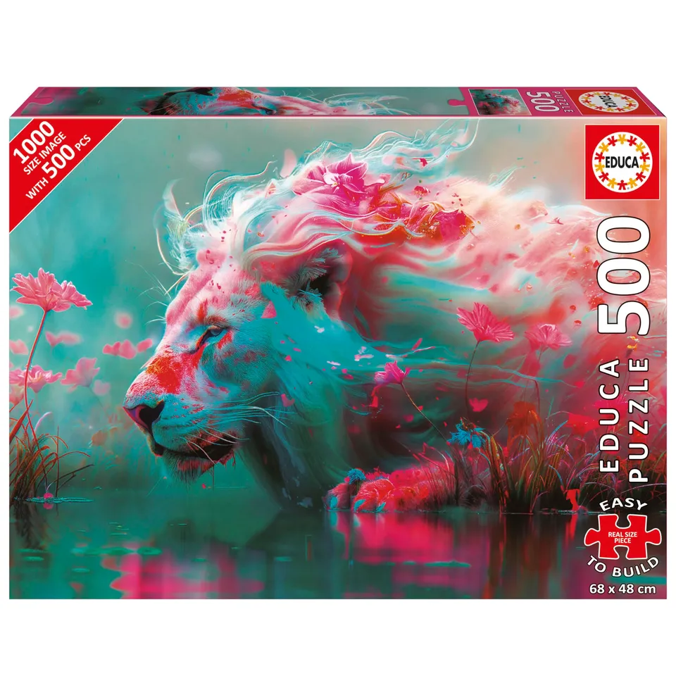 educa-k-nig-der-blumen-20234-puzzle-500-teile-mit-kleber image 1