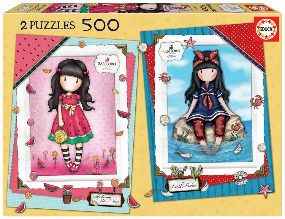 educa-17993-santoro-gorjuss-2x500-teile-puzzle-ab-10-jahre image 1