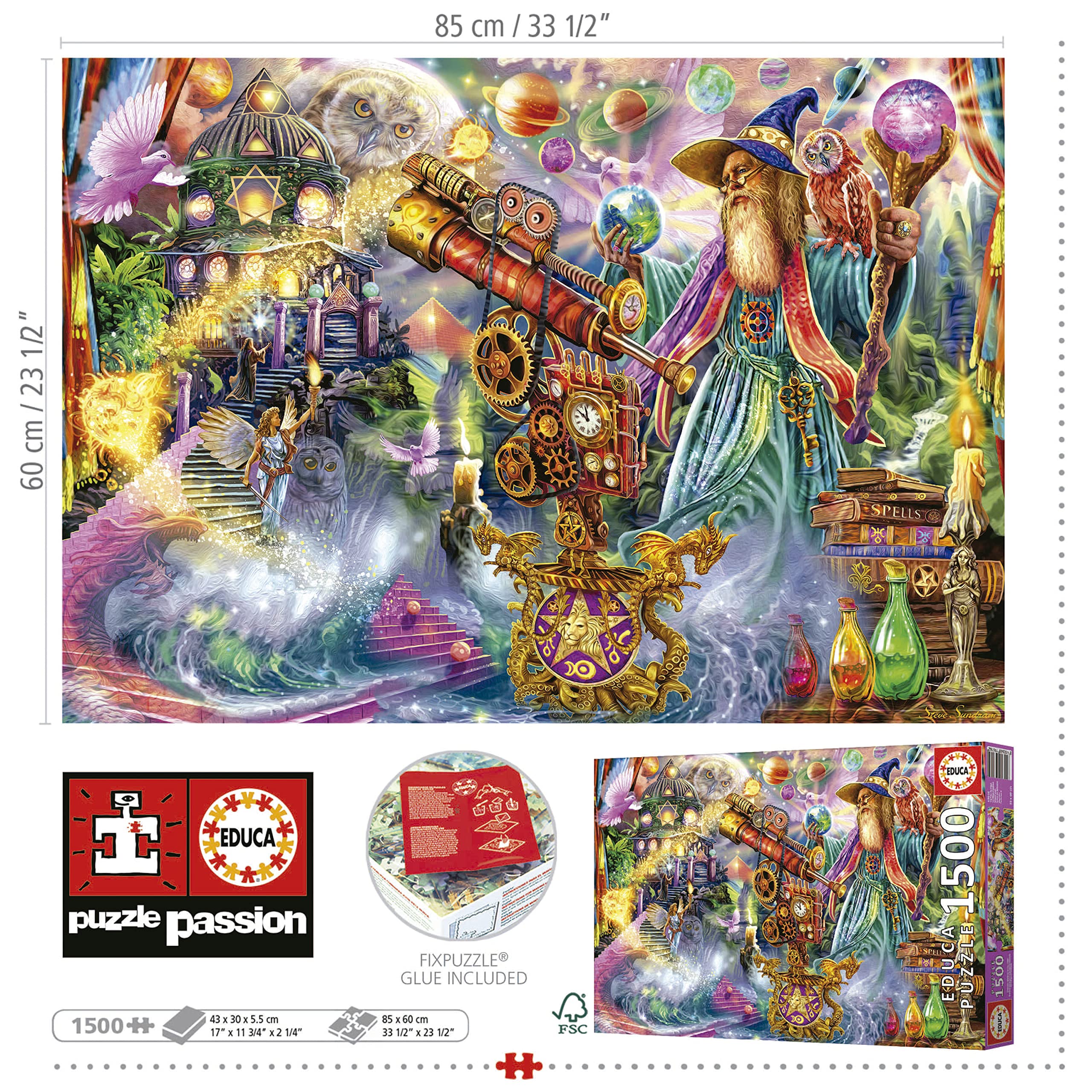 educa-19616-magische-zauberwelt-puzzle-1500-teile-fantasy image 3
