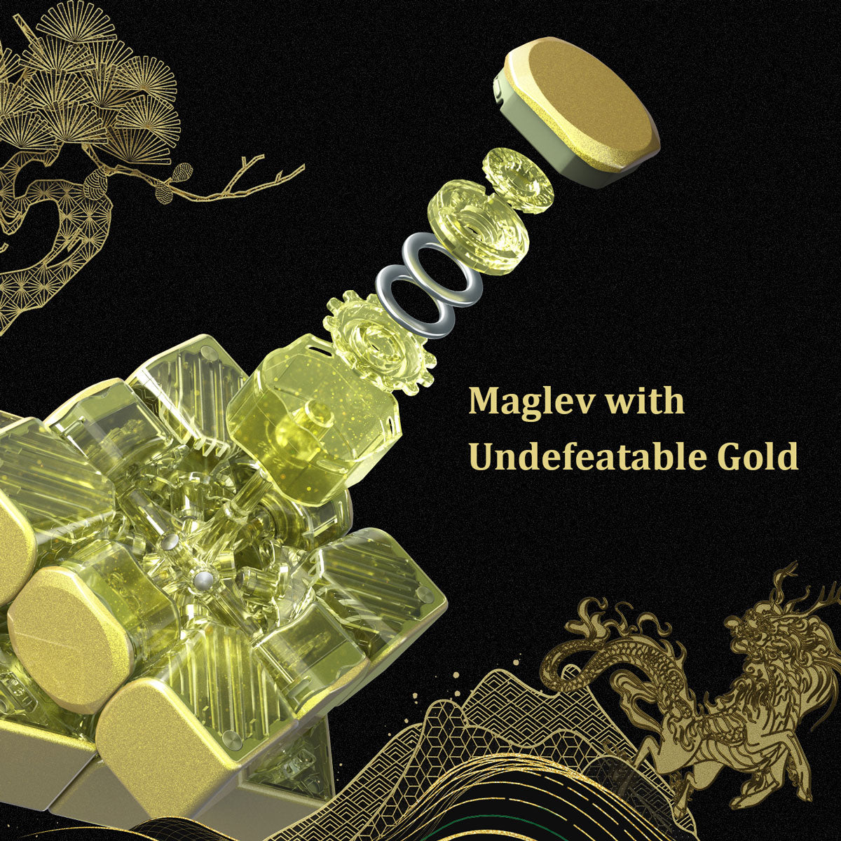 gan-13-maglev-kunlun-winter-2022-speedcube-limited-edition-deko image 3