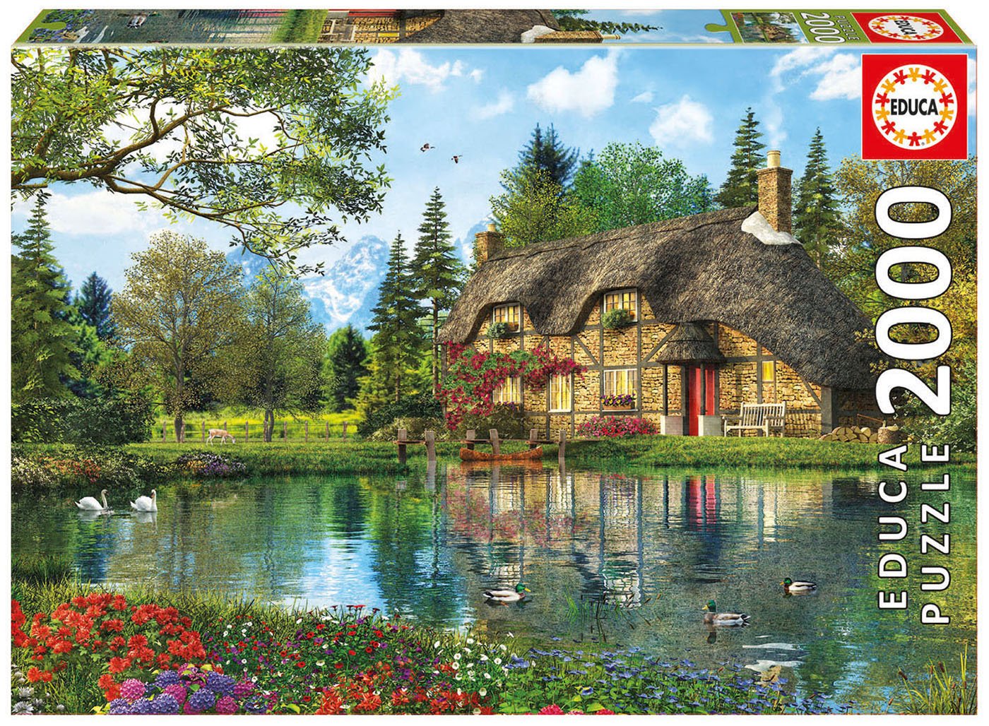 educa-lake-view-cottage-puzzle-2000-teile-96x68 image 1