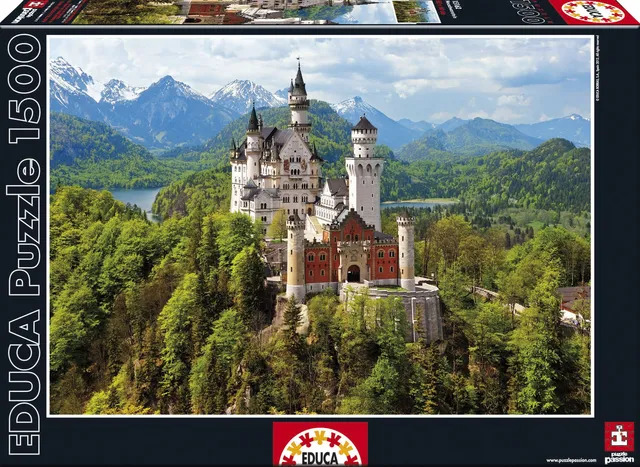 educa-15162-neuschwanstein-puzzle-1500-teile-85x60-cm image 1