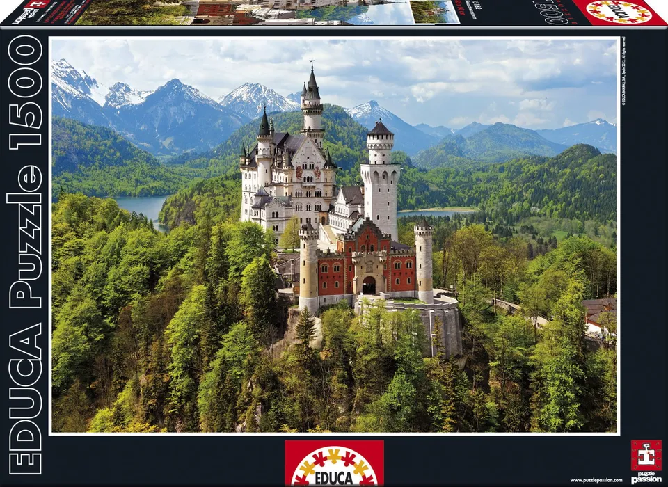 educa-15162-neuschwanstein-puzzle-1500-teile-85x60-cm image 1