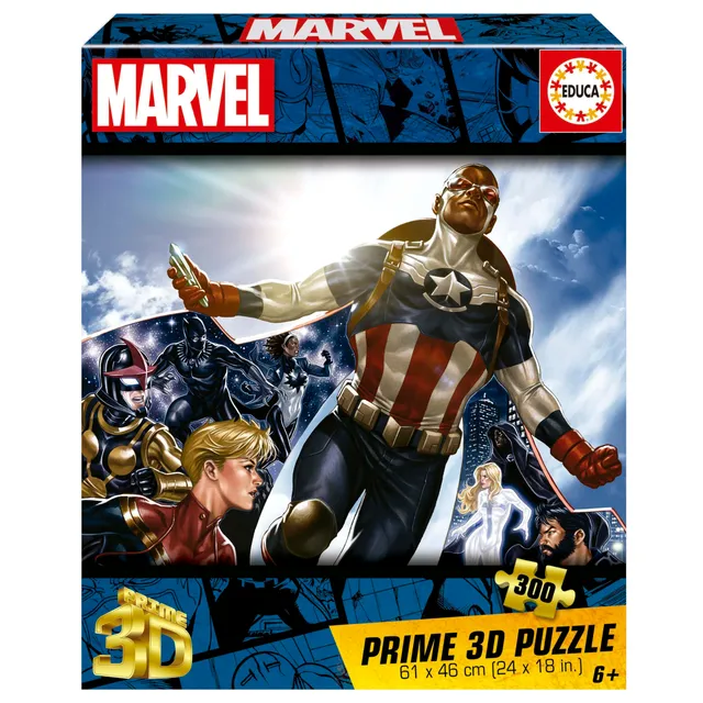 educa-marvel-3d-puzzle-lenticular-300-teile-20346-ab-6-jahren image 1