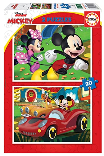 educa-19311-mickey-funhouse-2x20-teile-kinderpuzzle-ab-3-jahren image 6